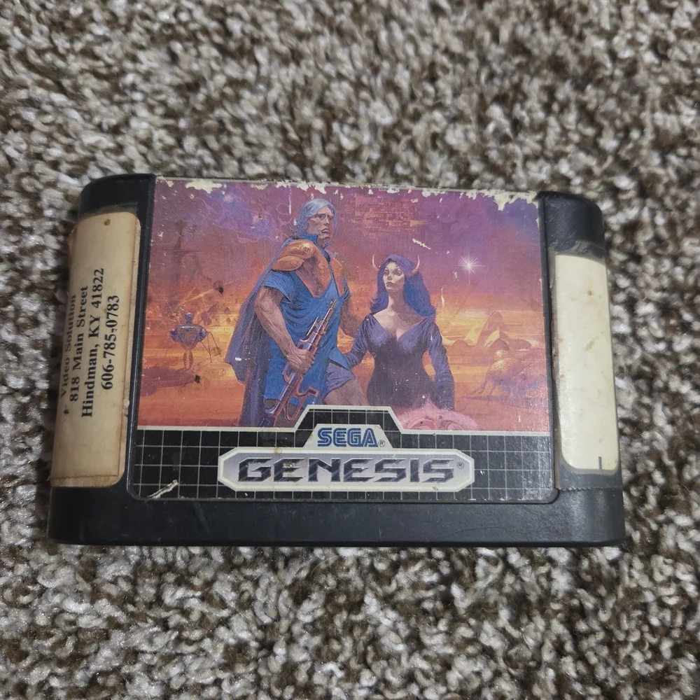 Phantasy Star II Game For Sega Genesis